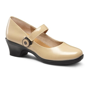 Dr. Comfort Dr. Comfort Coco Women's Dress Heels - Coco Dress Heels, Patent Taupe, Women's Size 7.5 Med - 0730-M-07.5