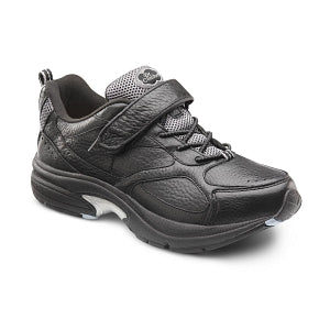 Dr. Comfort Dr. Comfort Spirit Women's Athletic Shoes - Spirit Athletic Shoes with Hook-and-Loop Closure, Black, Women's Size 10.5 Extra Wide - 3210-X-10.5