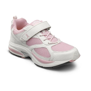 Dr. Comfort Dr. Comfort Victory Women's Athletic Shoes - Victory Athletic Shoes with Hook-and-Loop Closure, Pink, Women's Size 5 Medium - 3470-M-05.0