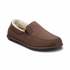 Dr. Comfort Dr. Comfort Relax Men's Slippers - Relax Slippers, Chocolate, Men's Size 7 Wide - 5220-W-07.0