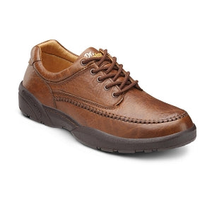 Dr. Comfort Dr. Comfort Stallion Men's Dress Shoes - Stallion Dress Shoes, Chestnut, Men's Size 7.5 Medium - 8020-M-07.5