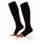 Dr. Comfort Open Toe Compression Socks - Open Toe Compression Sock, 15-20 mmHg Compression, Black, Unisex Size S - 702212