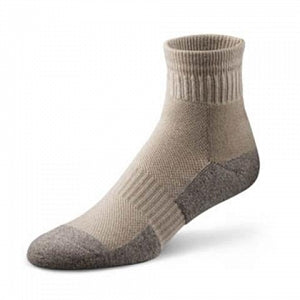 Dr. Comfort Diabetic Ankle Length Socks - Diabetic Ankle Length Sock, Sand, Size M - 601263