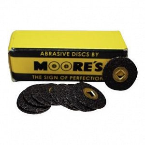 EC Moore Brass-Center Paper-Backed Snap-On Abrasive Disc - MOORE BRASS CTR DISCS EMERY 50/BX - BC-12-EF