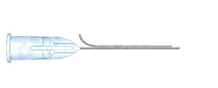 Eagle Laboratories Eagle Perfluorocarbon I / A Cannula - Perfluorocarbon I / A Cannula with Open End Irrigation Port, 25GA Aspiration Cannula, 23GA x 1-1/2" - 149-23