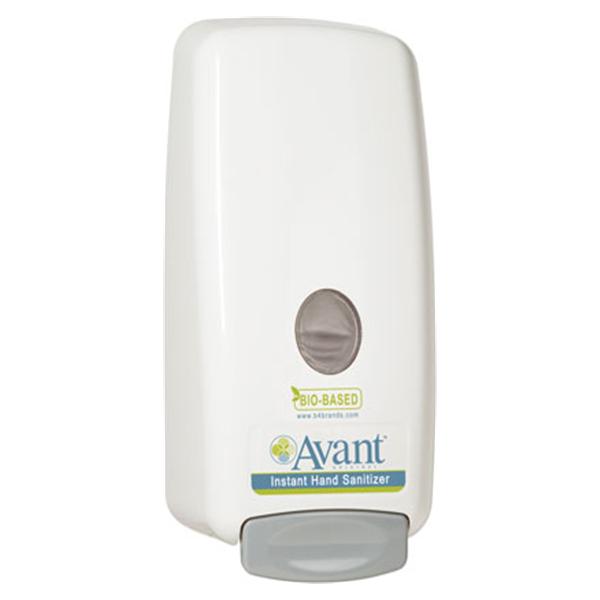 B4 Brands Dispenser Hand Sanitizer Avant White Manual 1000 mL Ea, 12 EA/CA (9350-AO)