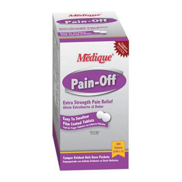 Medique Pharmaceuticals Pain-Off 250/250/65mg Tablets Film Coated 250x2/Bx