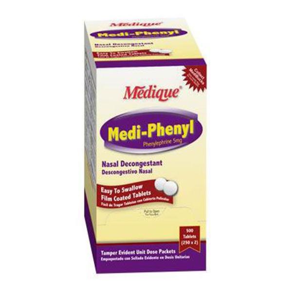 Medique Pharmaceuticals Medi-Phenyl Tablets Unit Dose Packet 5mg 50x2/Bx