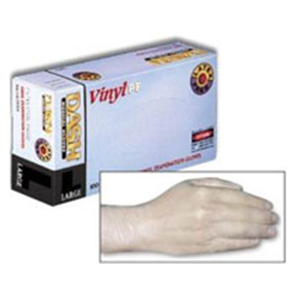 Dash Medical Gloves  Gloves Exam Dash Vinyl PF Vinyl Latex-Free Sm Clear 100/Bx, 10 BX/CA (SPF100S)