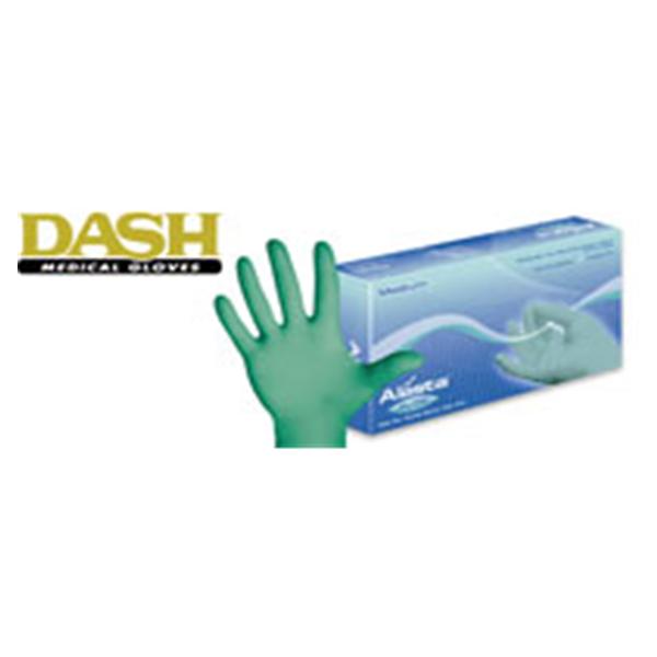 Dash Medical Gloves  Gloves Exam Alasta Aloe PF Nitrile Latex-Free Sm Green 100/Bx, 10 BX/CA (AA100S)