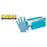 Dash Medical Gloves  Gloves Exam Futura Powder-Free Latex Sm Teal Blue Citrus 100/Bx