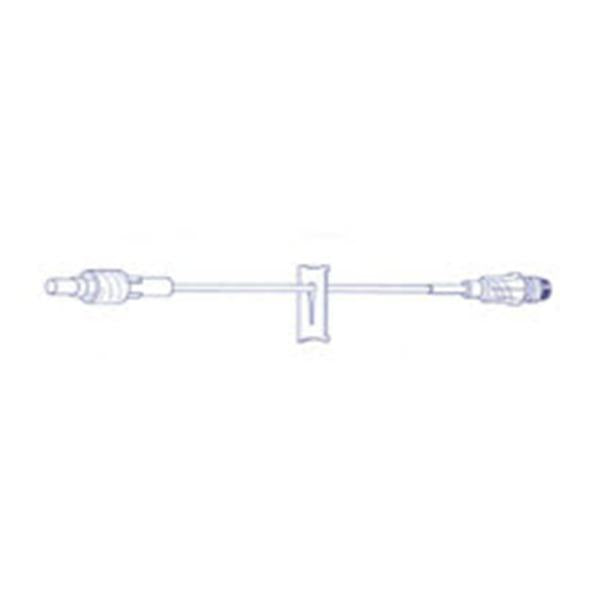 Baxter Healthcare IV Extension Set 14 Preattached Inj St M LL Adptr/Clr 48/Ca