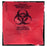 Medegen Medical Products Bag Biohazard 25x34" 12-16gal StrSl Rd/Blk 1.2mil Symbl 250/Ca