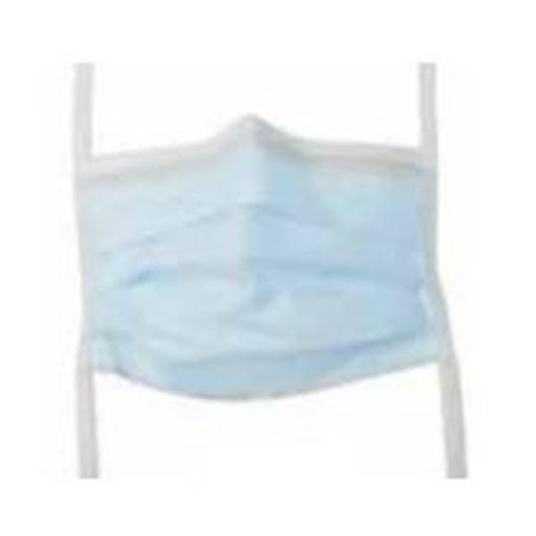 Precept Medical Products Face Mask Tie On Comfort-Plus Blue 6/Ca