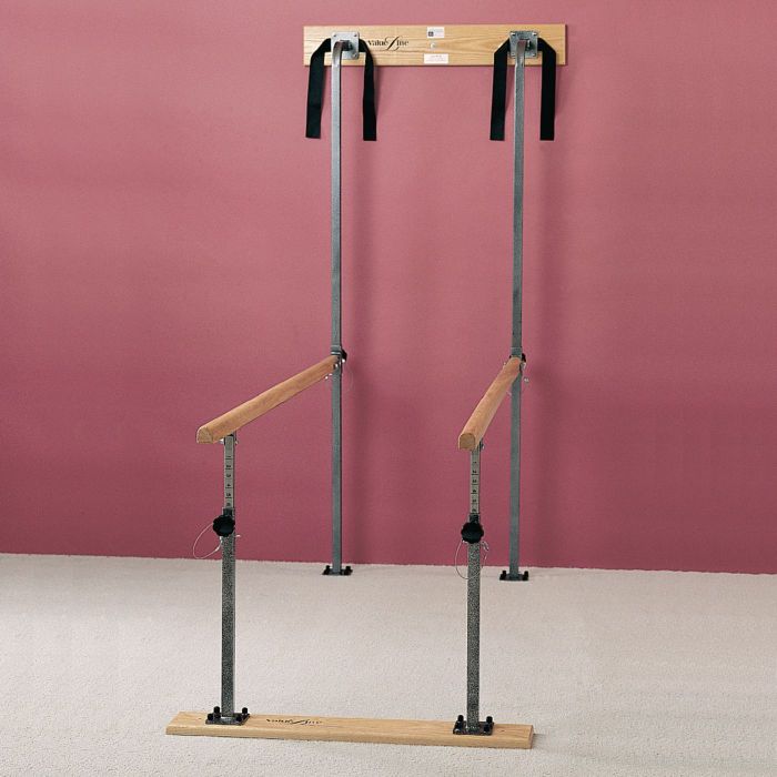 Metron Value Wall-Mounted Folding Parallel Bars