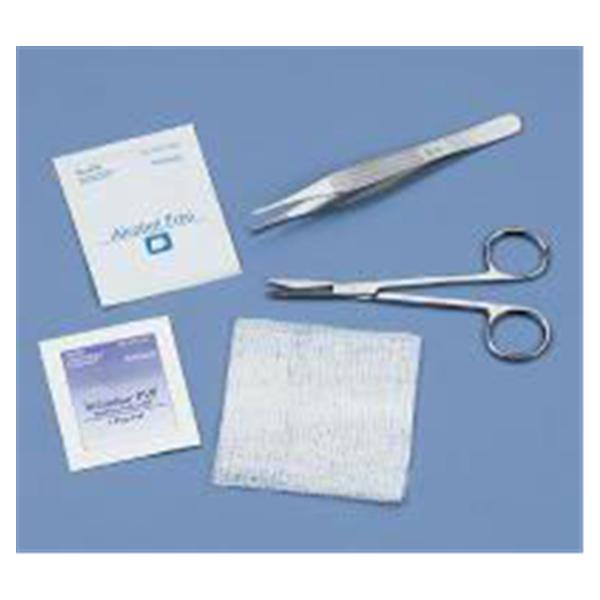 Busse Hospital Disposable Kit Suture Removal W/ Floor-Grade Irs Str Scsrs LF Strl 50/Ca