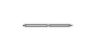 MicroAire Surgical Smooth Double Trocar K-Wire - Smooth Double Trocar K-Wire, 0.028" x 4", Nonsterile - 1600-428NS