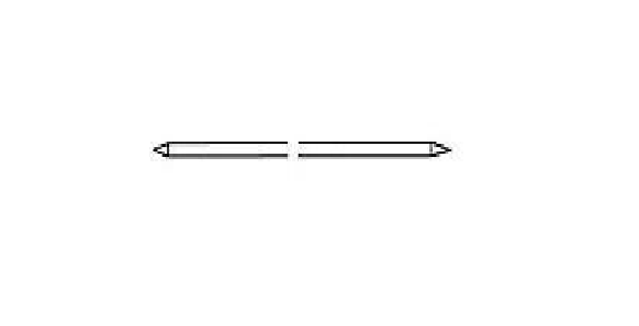 MicroAire Surgical Smooth Double Trocar K-Wire - Smooth Double Trocar K-Wire, 0.035" x 9" - 1600-935