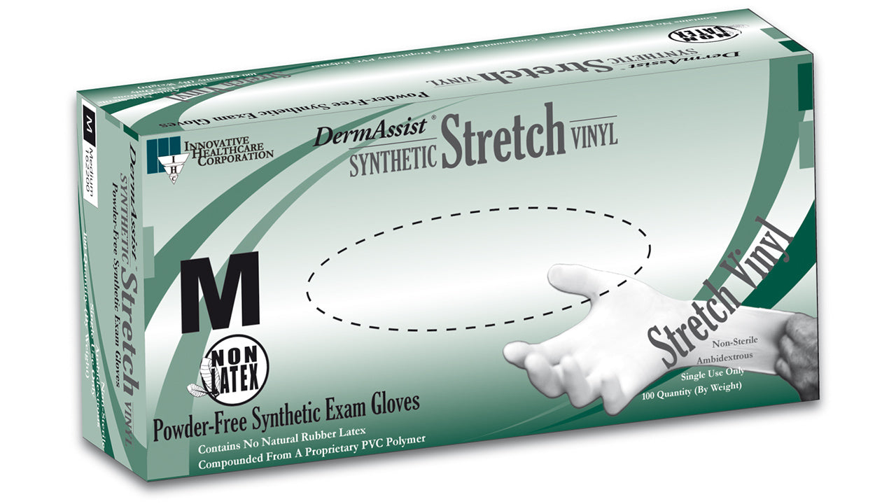 Stretch Vinyl Exam Gloves