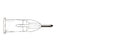 Eagle Laboratories Eagle Silicone Oil Cannula (Peyman) - Peyman Silicone Oil Cannula, 16GA x 8 mm, Beveled Tip - 167-16