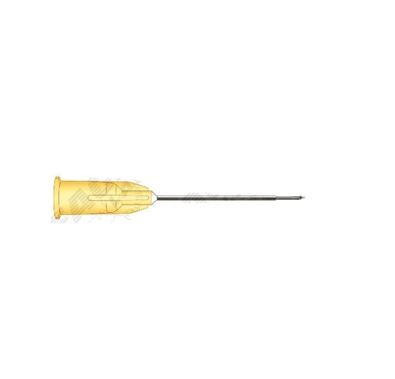 Eagle Labs Vitreoretinal Micro Pick (Glaser) - Vitreoretinal Micro Pick with Sharp Angled 50° Cutting Edge, Glaser, 25G x 3/16" Tip, 20G x 1" - 169-25