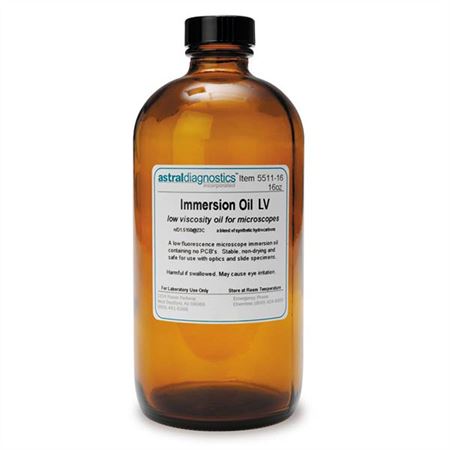 Low Viscosity Immersion Oil 16oz