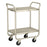 Lakeside Medium Duty Stainless Steel Utility Carts - Medium-Duty Stainless-Steel Utility Cart, 500 lb., 2 Shelves, 22" x 36" x 40-5/8" - 243