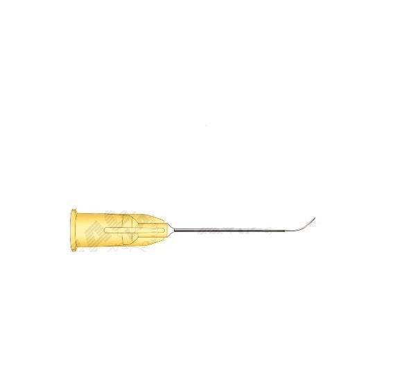 Eagle Labs Subretinal Aspiration Cannula (Lambert) - Lambert Subretinal Aspiration Cannula, 32G x 5/16" Curved Bevel Tip, 20G x 1" - 173-34