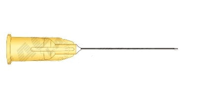 Eagle Labs Hard Taper Extrusion Cannula (Tim Mendez) - Tim Mendez Hard Taper Extrusion Cannula, 25G x 1 mm Tip, 20G x 1" - 176-25