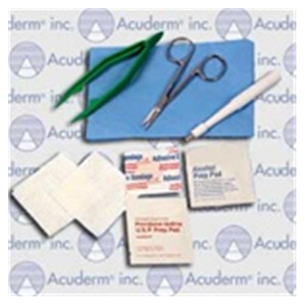 Acuderm Kit Biopsy Punch Acu-Punch 4mm W/ Gauze/Scissors/Forceps Strl Ea, 20 EA/BX (PK420)