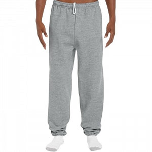 Gildan Activewear Unisex Sweatpants - Unisex 50% polyester/50% cotton Sweatpants, Sport Gray, Size L - 18200 SPORT GREY L