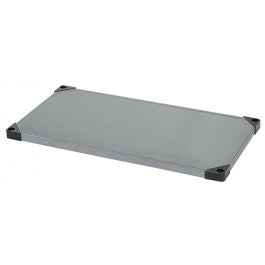 Quantum Storage Solid Galvanized Steel Shelves - 24" x 42" Solid Galvanized Steel Shelf - 2442SS