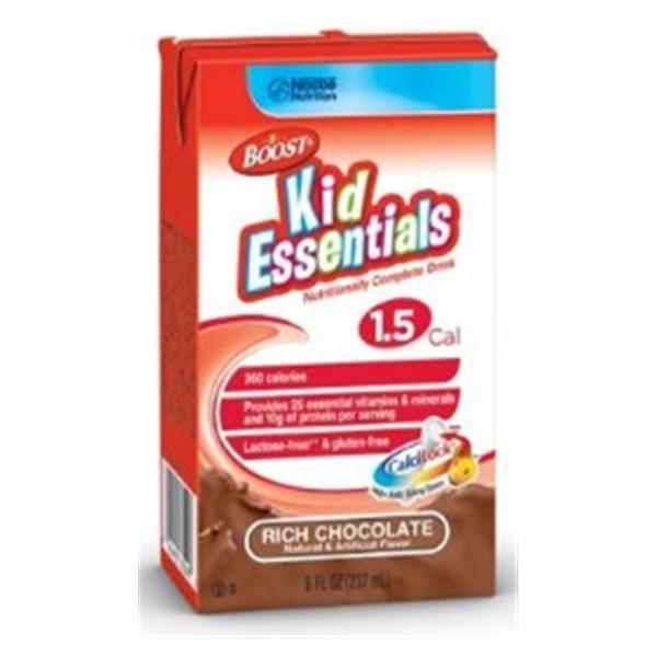 Nestle Healthcare Nutrition Boost Kids Essentials Beverage Liquid 8oz Lactose Free Choc 27/Ca