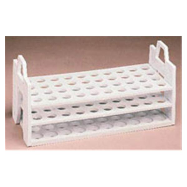 Fisher Scientific  Test Tube Rack 13-16mm 40 Place White Ea