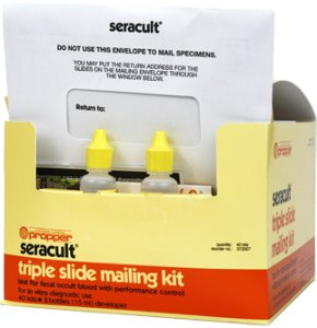 Propper Mfg Seracult FOB Test Mailing Kits - KITS, SERACULT MAILING - 37200700