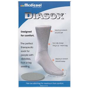 Medicool DiaSox Plus Oversize Diabetes Socks