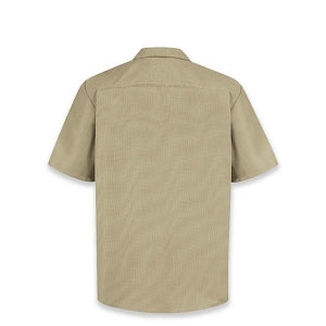 Vf Workwear-Div / Vf Imagewear (W) Pincord Men's Camp Shirt - Pincord Men's Camp Shirt, Tan, Size XS - 1K00PT-SS-XS