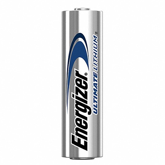 Energizer AA Lithium Batteries - BATTERY, AA, LITHIUM, 1.5VDC, 3400MAH - L91