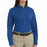 Vf Workwear-Div / Vf Imagewear (W) Ladies Long Sleeve Twill Work Shirts - Women's Long-Sleeve Meridian Performance Twill Shirt, 65% Polyester/35% Cotton, Royal Blue, Size 3XL - 1T11RB3XL