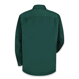 Vf Workwear-Div / Vf Imagewear (W) Men's Twill Long Sleeve Work Shirts - Men's Long Sleeve Work Shirt, Twill, 65% Polyester/35% Cotton, One Pocket, Emerald, Size 5XL - 1T12EM5XL