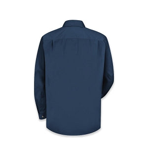 Vf Workwear-Div / Vf Imagewear (W) Men's Twill Long Sleeve Work Shirts - Men's Long Sleeve Work Shirt, Twill, 65% Polyester/35% Cotton, One Pocket, Navy, Size 4XL - 1T12NV4XL