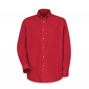 Vf Workwear-Div / Vf Imagewear (W) Men's Twill Long Sleeve Work Shirts - Men's Long Sleeve Work Shirt, Twill, 65% Polyester/35% Cotton, One Pocket, Red, Size M - 1T12RDM