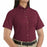 Vf Workwear-Div / Vf Imagewear (W) Ladies Short Sleeve Twill Work Shirts - Women's Shirt-Sleeve Meridian Performance Twill Shirt, 65% Polyester/35% Cotton, Burgundy, Size 3XL - 1T21BU3XL