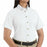 Vf Workwear-Div / Vf Imagewear (W) Ladies Short Sleeve Twill Work Shirts - Women's Shirt-Sleeve Meridian Performance Twill Shirt, 65% Polyester/35% Cotton, White, Size 3XL - 1T21WH3XL