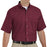 Vf Workwear-Div / Vf Imagewear (W) Men's Twill Short Sleeve Work Shirts - Men's Twill Short Sleeve Shirt, Single Pocket, 65/35, Burgundy, Size 3XL - 1T22BU3XL