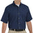 Vf Workwear-Div / Vf Imagewear (W) Men's Twill Short Sleeve Work Shirts - Men's Twill Short Sleeve Shirt, Single Pocket, 65/35, Navy, Size 3XL - 1T22NV3XL