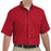 Vf Workwear-Div / Vf Imagewear (W) Men's Twill Short Sleeve Work Shirts - Men's Twill Short Sleeve Shirt, Single Pocket, 65/35, Red, Size L - 1T22RDL