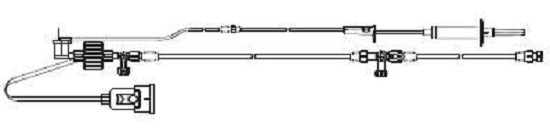 ICU Medical Monitoring Support Devices - Disposable Transducer IV Monitoring Kit, 72" - 426320405