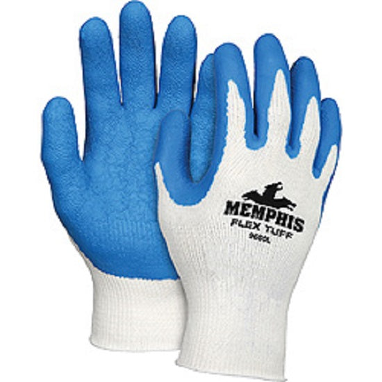 MCR Safety Memphis Flex Tuff Gloves - Memphis Flex Tuff Safety Gloves, Size M - 9680M