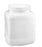 Uline Wide-Mouth Polyethylene Jars - Square Wide-Mouth Plastic Jars, 1 gal. - S-8509